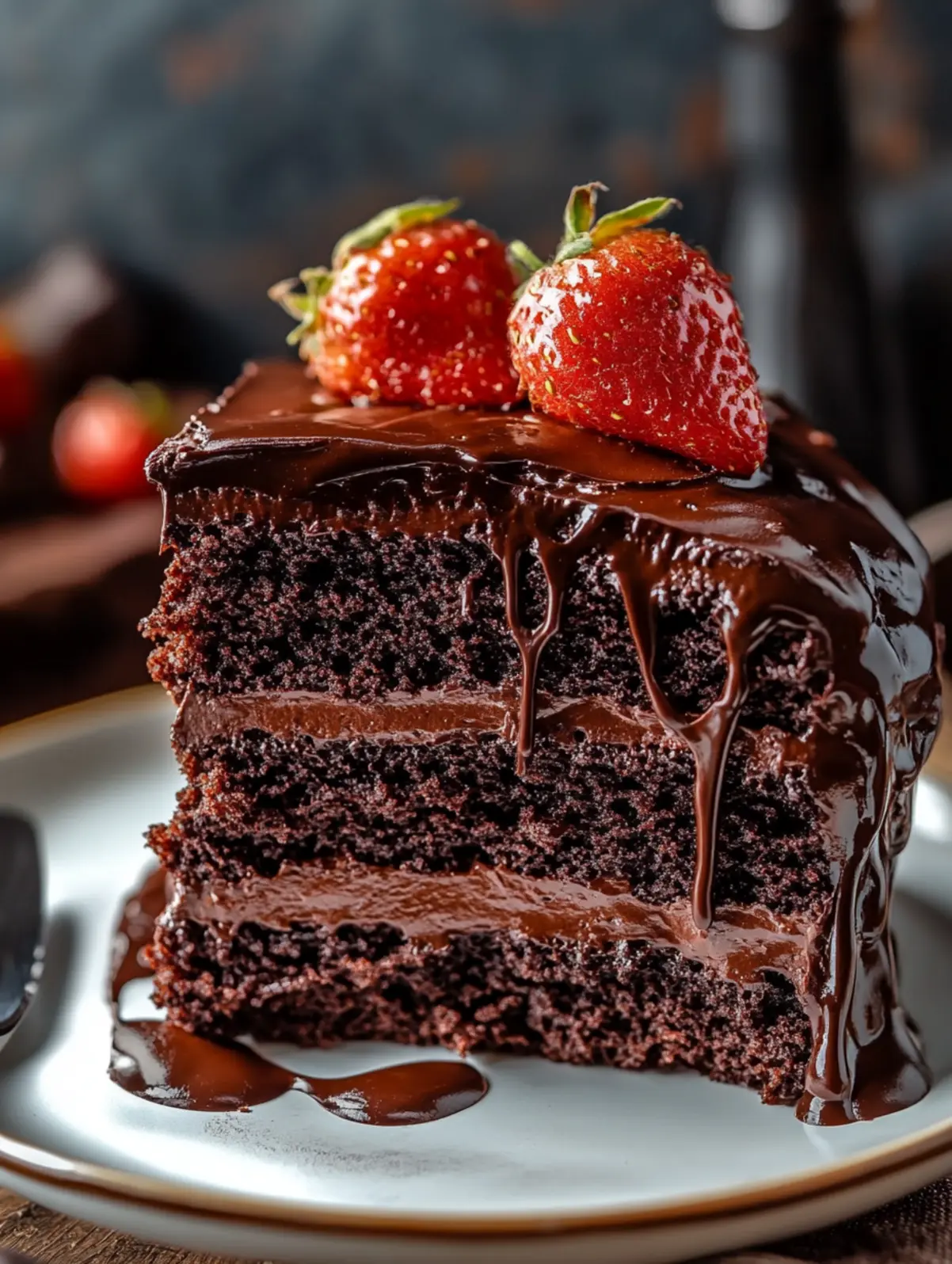 Ultra Moist & Ultra Pudgy Chocolate Cake