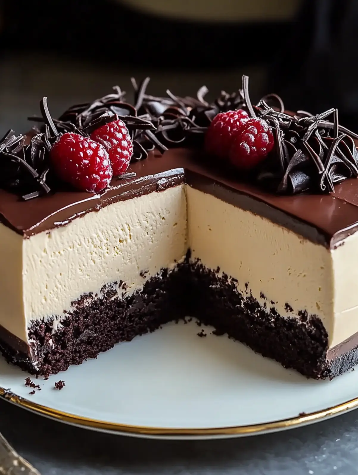 Best Black Tie Mousse Cake